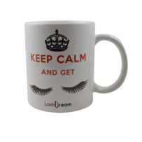 LashDream Mug - Keep Calm and Get Lashes