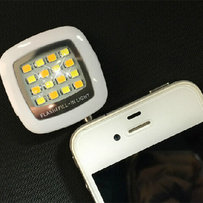 Illuminatore Smartphone 16 LED per selfie