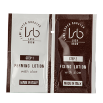 Perming Lotion + Fixing Lotion with ALOE for eyelashes and eyebrows, 10 + 10 pack (20ml)