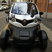 Eyelashes for cars