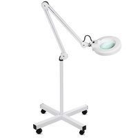 Lampada con lente di ingrandimento