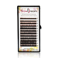 Eyebrow extensions Dark brown