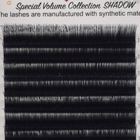 0,07mm Shadow eyelashes double curl B-C