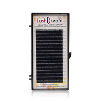 0,07mm Shadow eyelashes double curl B-C